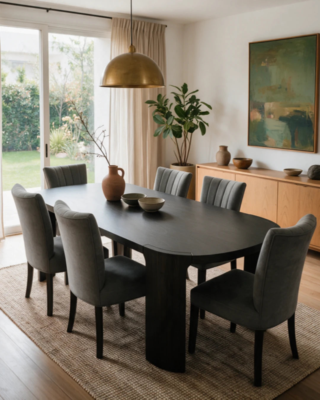 Sillas Nueva York + Mesa Onyx