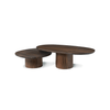 Set mesas bajas Round